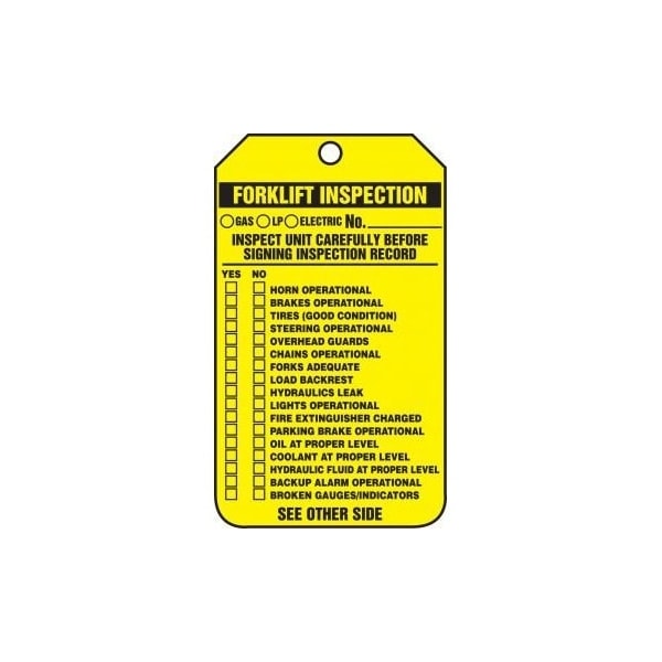 Accuform Danger, RP-Plastic, 3-7/8 in Width, 3/8 in Height, , 5 PK TRS336PTM - main